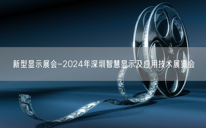 新型显示展会-2024年深圳智慧显示及应用技术展览会